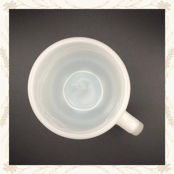 Vintage Anchor Hocking Fire-King Concord Milk Glass Mugs – Set of 6 (1960s) - Picture 6 of 8